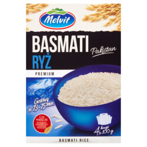 Melvit Premium Ryż Basmati 400 g (4 torebki)