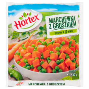 Hortex Marchewka z groszkiem 450 g