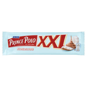 Prince Polo XXL Kruchy wafelek z kremem kokosowym oblany czekoladą mleczną 45 g