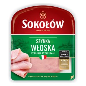 Sokołów Szynka włoska 140 g
