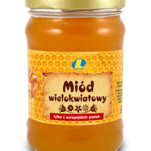 Miód wielokwiatowy 370 g Lewiatan
