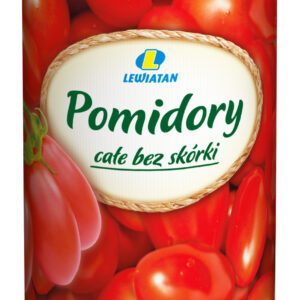 Pomidory całe bez skórki 400 g Lewiatan
