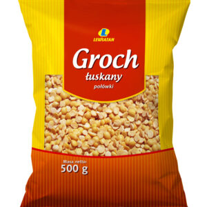 Groch łuskany połówki 500 g Lewiatan