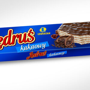 Wafelek  Jędruś kakaowy w czekoladzie 40 g Lewiatan