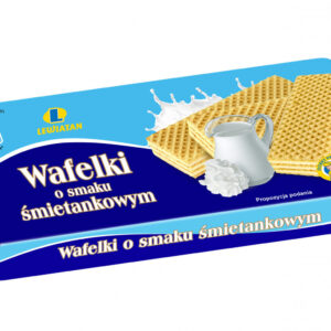 Wafelki o smaku śmietankowym 80 g Lewiatan
