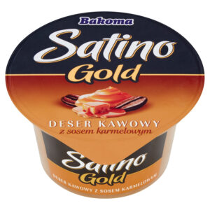 Bakoma Satino Gold Deser kawowy z sosem karmelowym 135 g