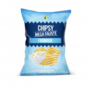 Chipsy mega faliste fromage 140 g Lewiatan