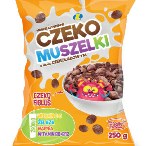 Płatki Czeko muszelki 250 g Lewiatan