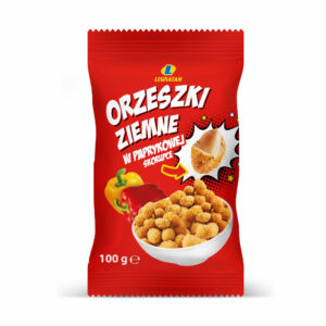 Orzeszki ziemne w panierce paprykowej 100 g Lewiatan
