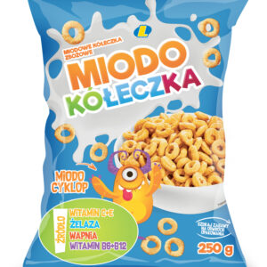 Płatki Miodo kółeczka 250 g Lewiatan