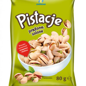 Pistacje prażone solone 80 g Lewiatan