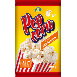 Popcorn maślany do mikrofali 100 g Lewiatan