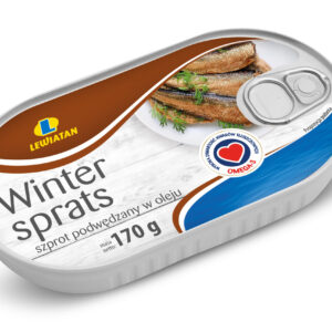 Szprot podwędzany w oleju Winter Sprats 170 g Lewiatan