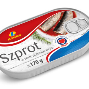 Szprot w sosie pomidorowym 170 g Lewiatan