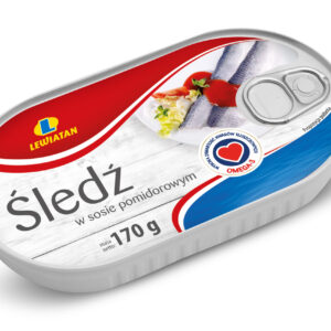 Śledź w sosie pomidorowym 170 g Lewiatan