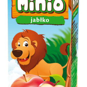 Napój Minio jabłkowy ze słomką 200 ml Lewiatan