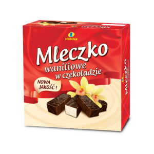 Mleczko w czekoladzie o smaku waniliowym 400 g Lewiatan