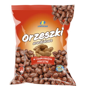 Orzeszki arachidowe w czekoladzie mlecznej 80 g Lewiatan