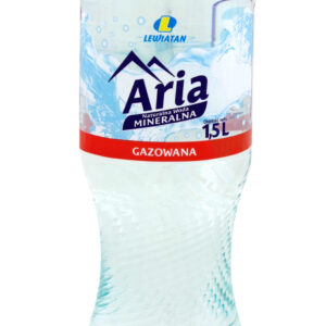 Woda Aria mineralna gazowana 1,5 l Lewiatan