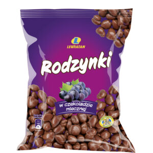 Rodzynki w czekoladzie mlecznej 80 g Lewiatan