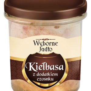 Kiełbasa z dodatkiem czosnku 300 g Wyborne Jadło