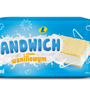 Lody Sandwich o smaku waniliowym 180 ml Lewiatan