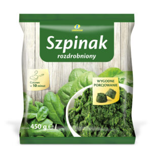 Szpinak rozdrobniony 450 g Lewiatan