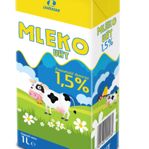 Mleko UHT 1,5% 1 l Lewiatan