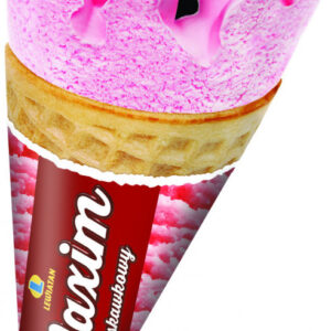Lody Maxim rożek truskawkowy 120 ml