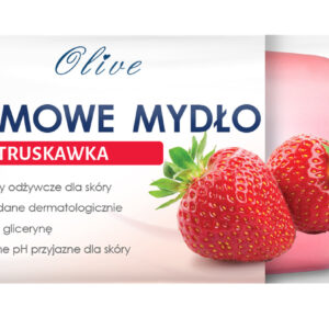 Kremowe mydło w kostce Olive Truskawka 90 g