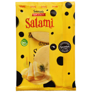 Serenada ser żółty Salami plastry 135g