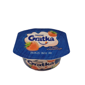 Danone Gratka o smaku truskawkowym 115g