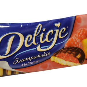 Delicje Szampańskie o smaku malinowym 147 g