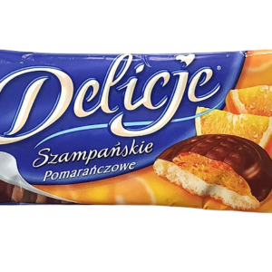 Delicje Szampańskie o smaku pomarańczowym 147 g