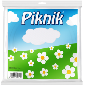 Talerz piknikowy, jednorazowy 6 szt. Lewiatan