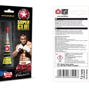 Klej Super Glue Oryginalny tylko z gwiazdką" poj. 2 g"