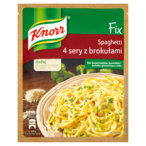 Knorr Fix Spaghetti 4 sery z brokułami 39g