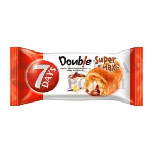 7 Days Doub!e Max Croissant z nadzieniem o smaku kakaowym i waniliowym 110 g