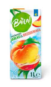Napój jabłko - brzoskwinia Baila 1 l Lewiatan