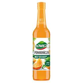 ŁOWICZ SYROP POMARAŃCZA 400ml