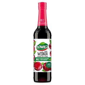 ŁOWICZ SYROP WIŚNIA 400ml