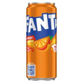 Fanta napój gazowany o smaku pomarańczowym 330ml