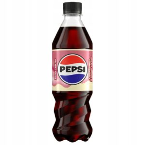 Pepsi Zero Napój Waniliowo Truskawkowy Bez Cukru w butelce 500ml