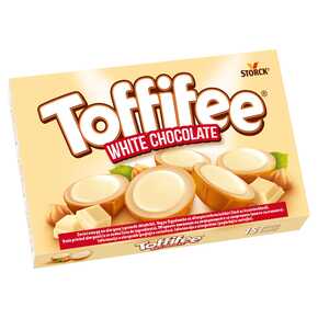 TOFFIFEE BOMBONIERKA WHITE CHOCOLATE 125g