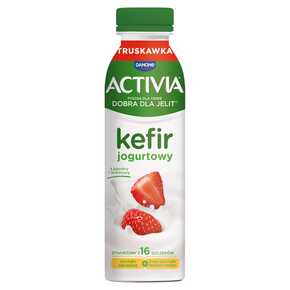 DANONE KEFIR ACTIVIA DRINK TRUSKAWKA 280g